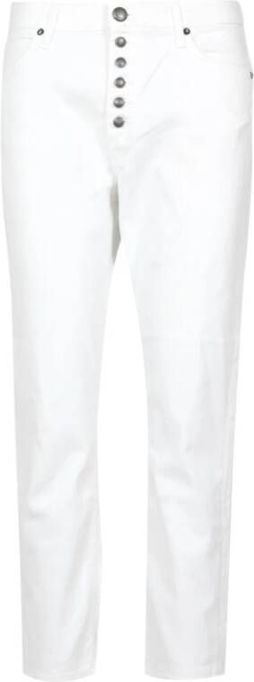 Roy Roger's Slim-fit Jeans White Dames
