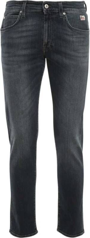 Roy Roger's Slim-fit jeans Zwart Heren