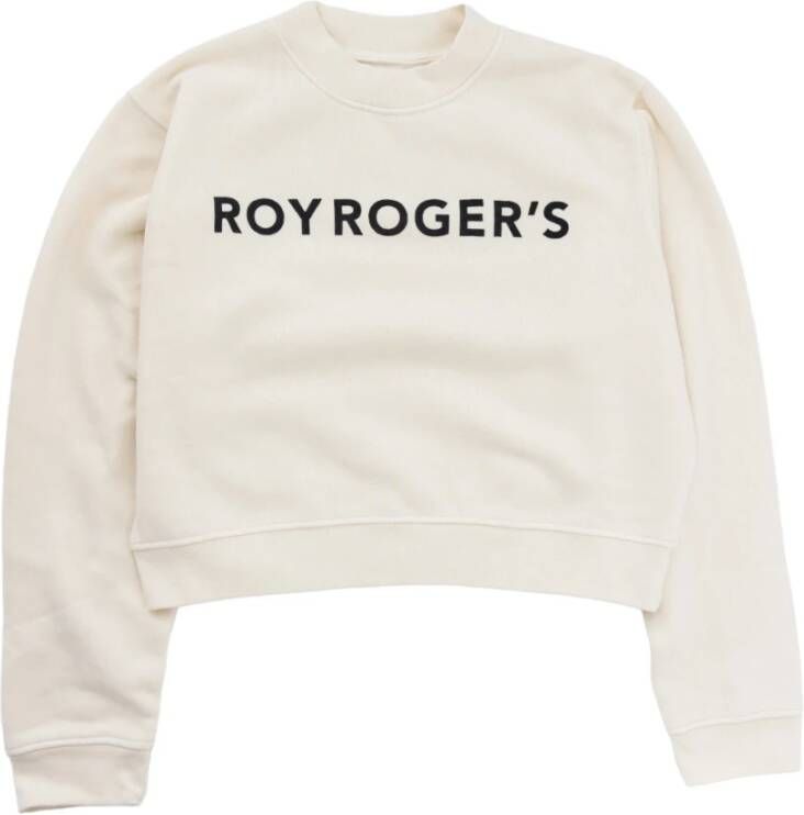 Roy Roger's Sweatshirt Hoodies Beige Dames