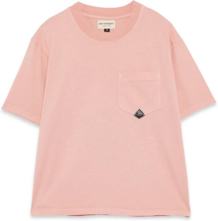 Roy Roger's T-Shirts Roze Dames