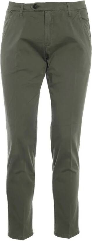 Roy Roger's Trousers Groen Heren