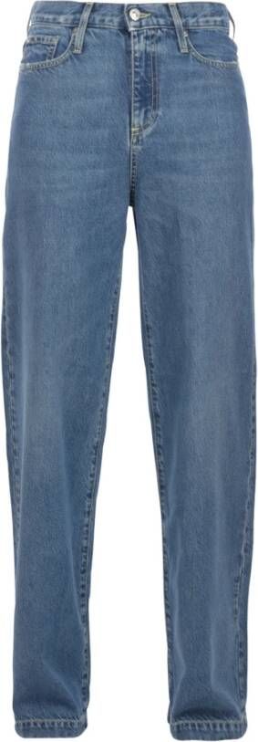 Roy Roger's Wide Jeans Blauw Dames