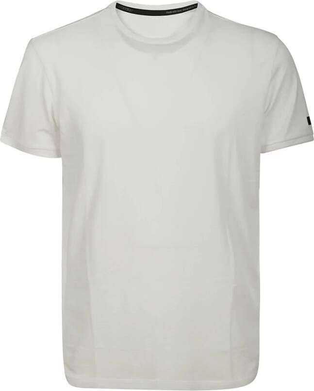 RRD Blauw Logo Korte Mouw T-Shirt White Heren