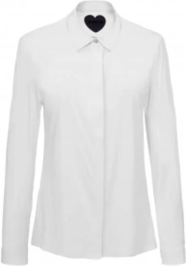 RRD Witte Verborgen Keel Shirt White Dames