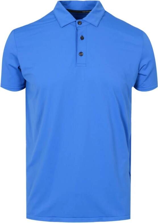 RRD Clear Blue Tecno Wash Polo Shirt voor Heren Blauw Heren