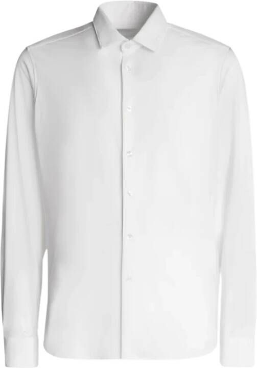 RRD Comfortabele Stijl Oxford Open Overhemd White Heren