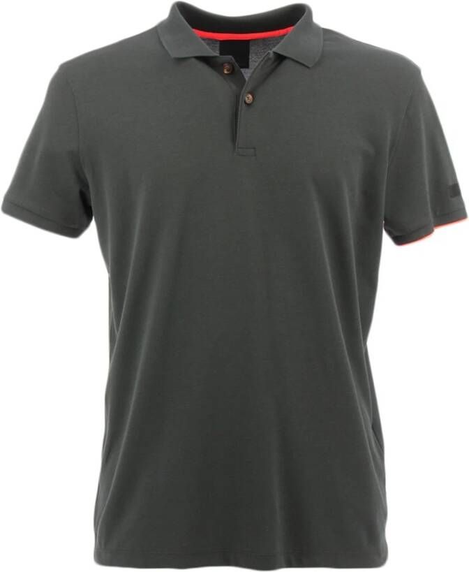 RRD Contrast Profiel Polo Shirt Groen Heren