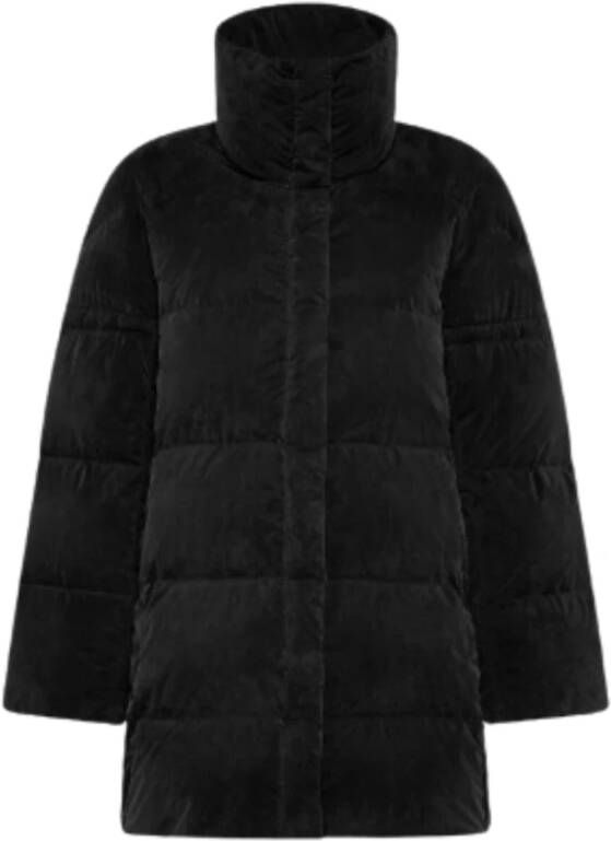 RRD Cupro Tubic Coat Vrouw Jas Zwart Dames