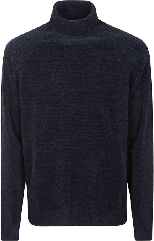 RRD Fluwelen Coltrui Gebreid Blauw Heren