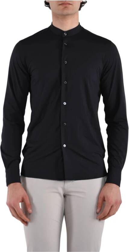RRD Formeel Slim-Fit Oxford Overhemd Black Heren