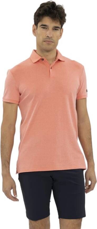 RRD Gewassen Macro Polo Shirt Oranje Heren