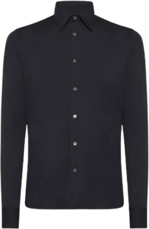 RRD Heren Oxford Overhemd Stijlvol en Comfortabel Zwart Heren