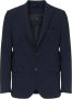 RRD Klassieke Surflex Stof Blazer voor Heren Blauw Heren - Thumbnail 1