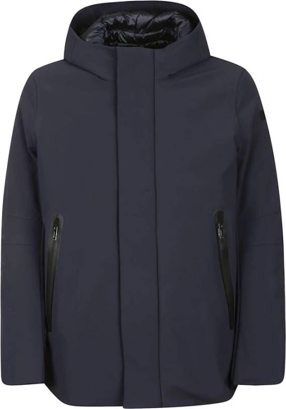 RRD Middellange Parka Jas Blauw Heren