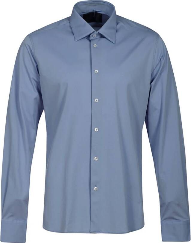 RRD Oxford Jaquard Overhemd Blauw Heren