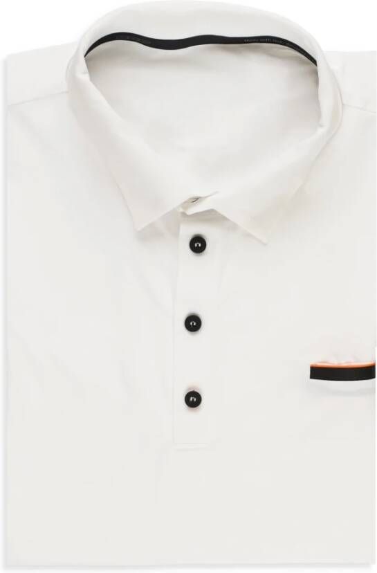 RRD Heren Oxford Pocket Polo Shirt White Heren