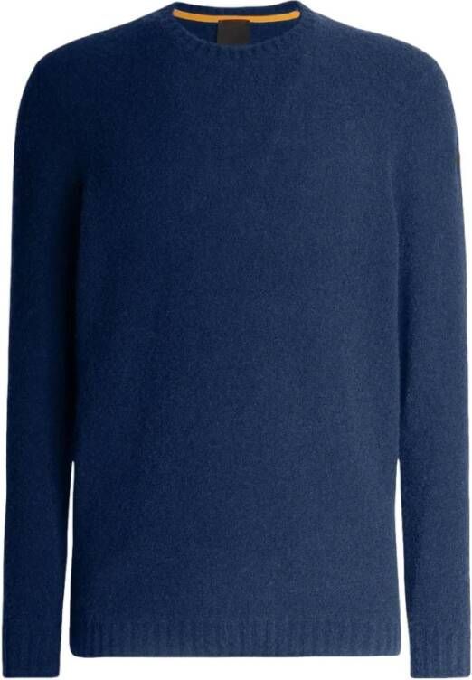 RRD Ronde hals gebreide kleding voor heren Blauw Heren
