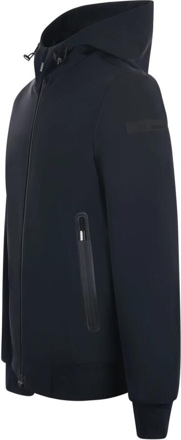 RRD Donkerblauwe Stretch Technische Jas met Capuchon Blue Heren - Foto 3