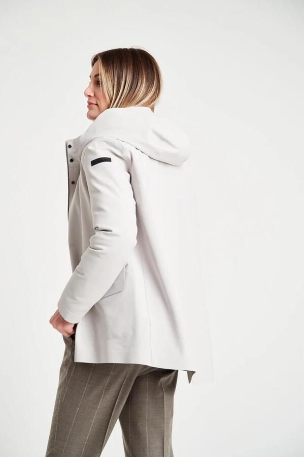 RRD Hooded Down Jacket Gray Dames - Foto 3