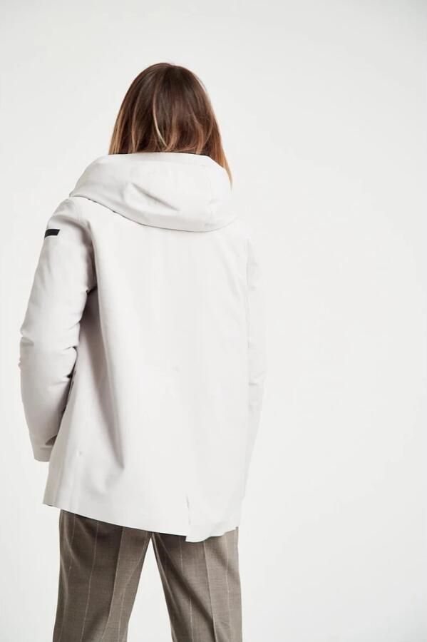 RRD Hooded Down Jacket Gray Dames - Foto 4