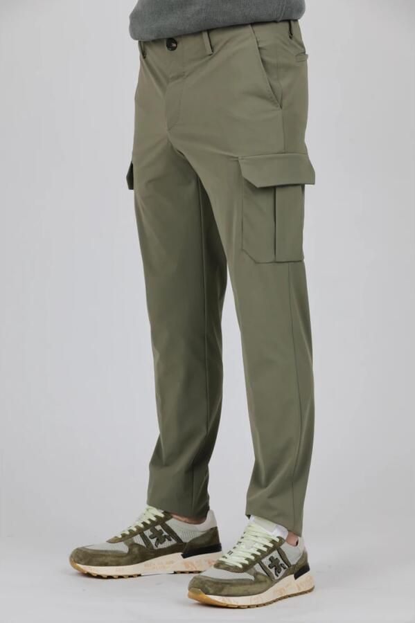 RRD Technische Stoffen Broek met Zakken Green Heren - Foto 4