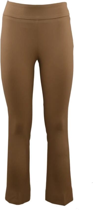 RRD Uitlopende High-Waisted Broek Brown Dames - Foto 2
