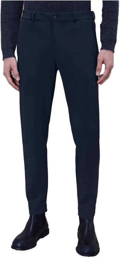 Giorgio Brato Zwarte Bikerjas met Reverskraag Black Heren - Foto 3