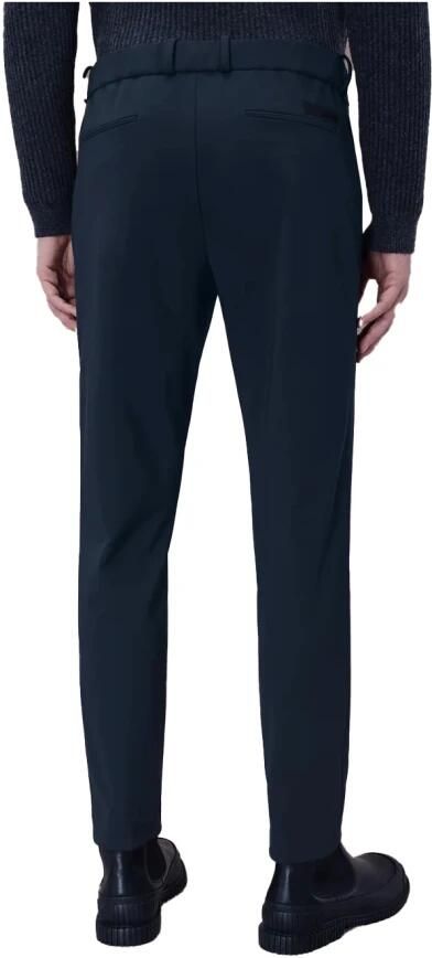 Giorgio Brato Zwarte Bikerjas met Reverskraag Black Heren