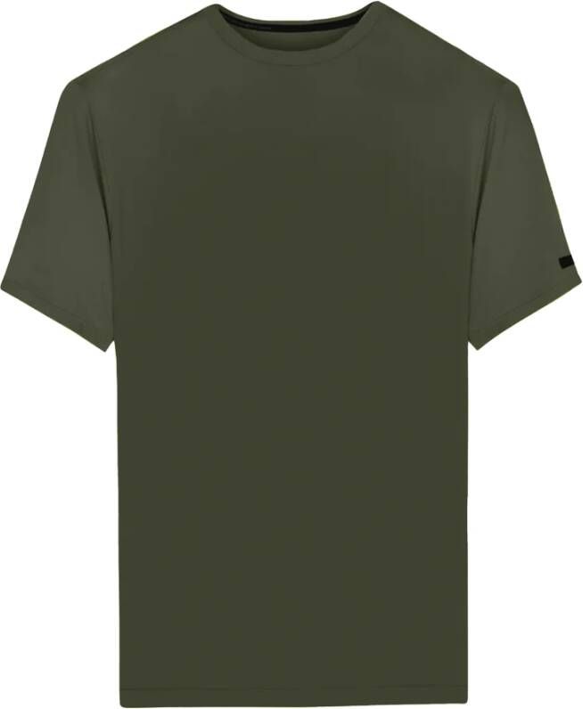 RRD Saliegroene Crepe Overhemd Groen Heren