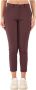 RRD Klassieke Slim-Fit Broek met Riem Brown Dames - Thumbnail 2