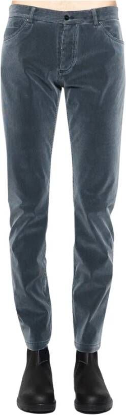 RRD Techno Velvet Slim Fit Broek Blue Heren