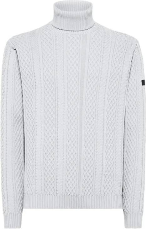 RRD Stijlvolle Visser Turtleneck Trui Wit Heren