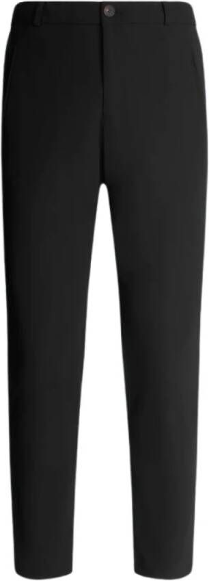 RRD Stijlvolle zwarte slim-fit broek Zwart Heren