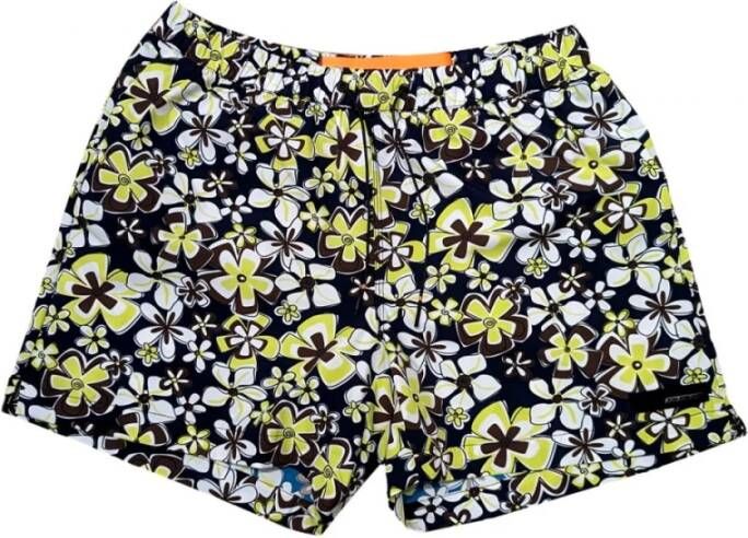 RRD Strandkleding met bloemenprint Zwart Heren