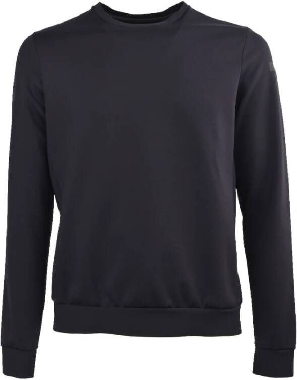 RRD Fleece Basic Round Sweatshirt Blauw Blue Heren