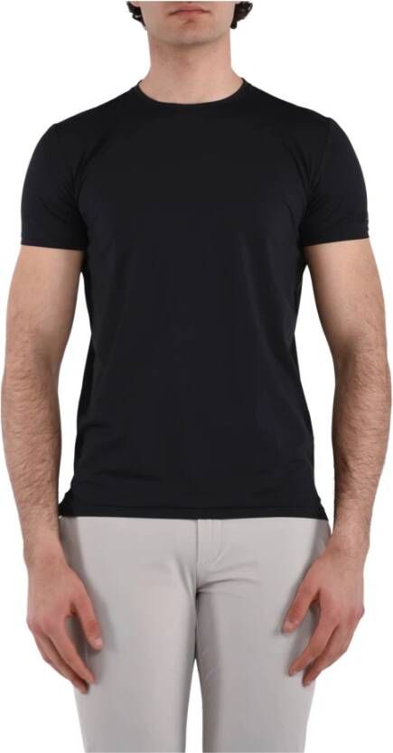 RRD Heren T-shirt Zacht en Elastisch met Moderne Stijl Black Heren