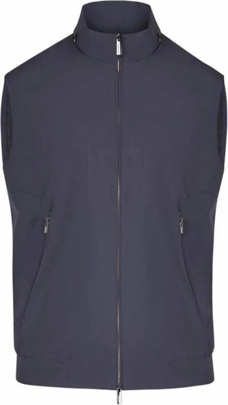 RRD Technisch Vest met Verborgen Capuchon in Marineblauw Blauw Heren