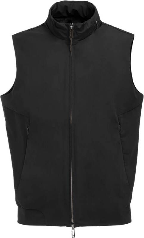 RRD Technisch Vest met Verborgen Capuchon Zwart Heren