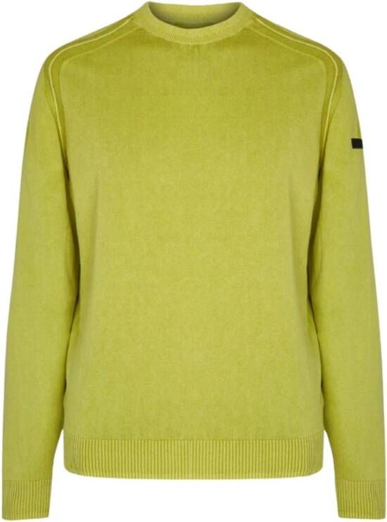RRD Techno Wash Round Crew Neck Pullover Groen Heren
