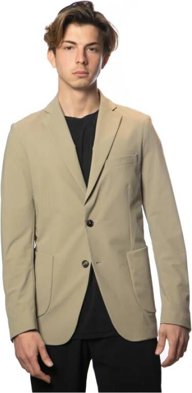 RRD V-Hals Enkele Knoop Blazer Beige Heren
