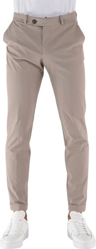 RRD Beige Surflex Broek met Riemlussen Beige Heren