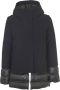 RRD Zwarte Anorak Jas Zwart Dames - Thumbnail 1