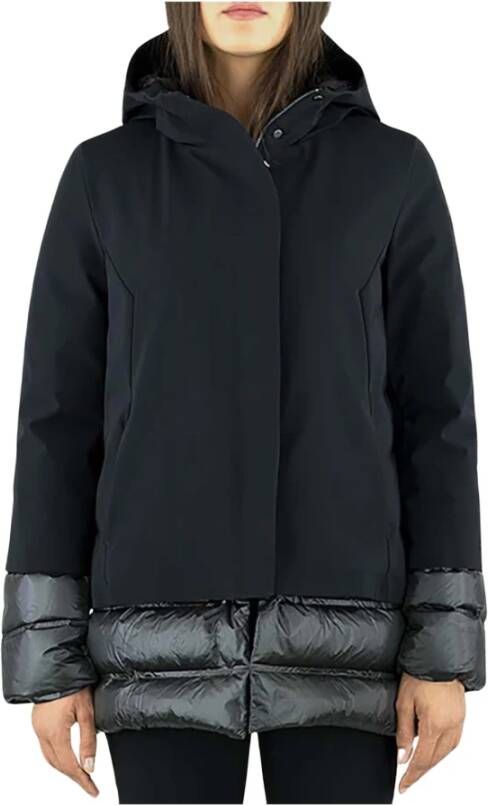 RRD Zwarte Jas met Ritssluiting Black Dames