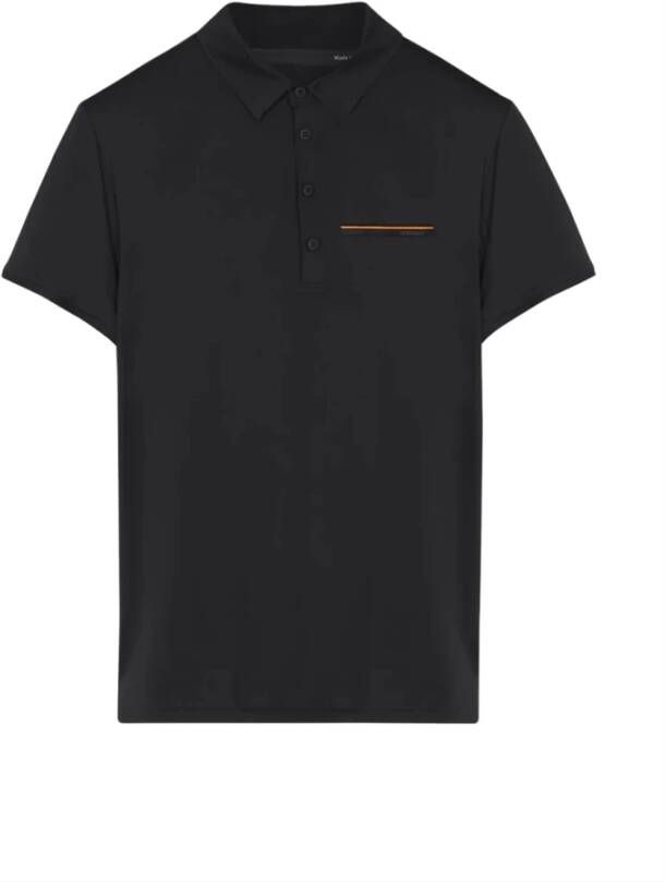 RRD Zwarte Polo T-shirt voor Heren Stijlvol en Comfortabel Zwart Heren