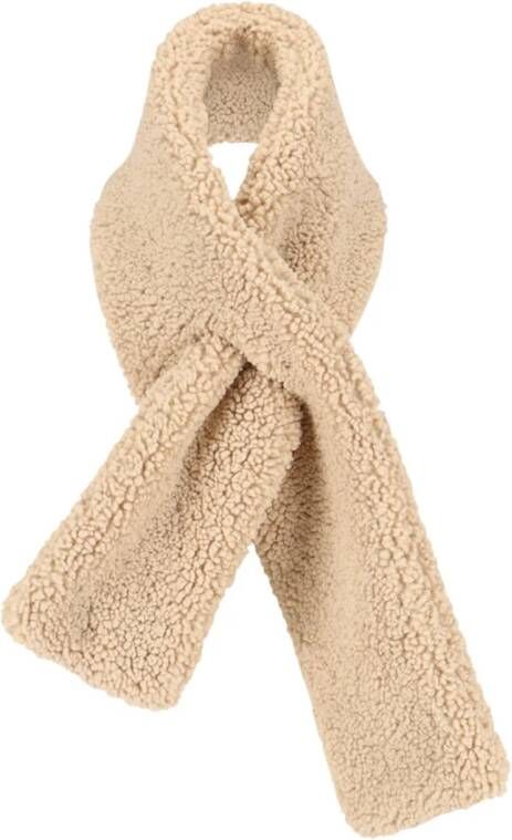 Ruslan Baginskiy Winter Scarves Beige Dames