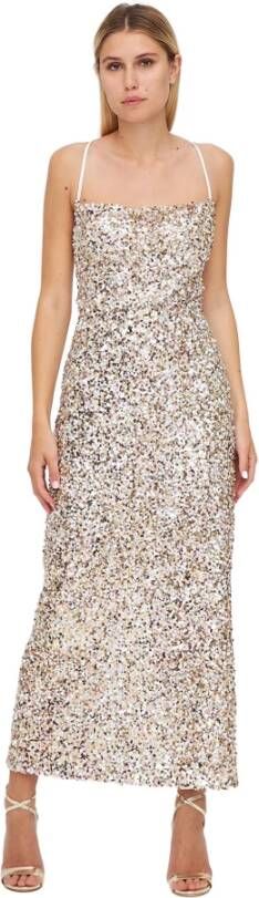 Sabina Musayev Maxi Dresses Grijs Dames