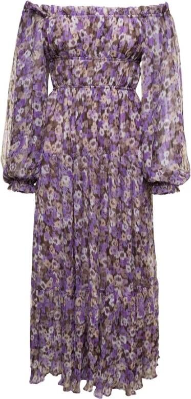 Sabina Musayev Maxi Dresses Paars Dames