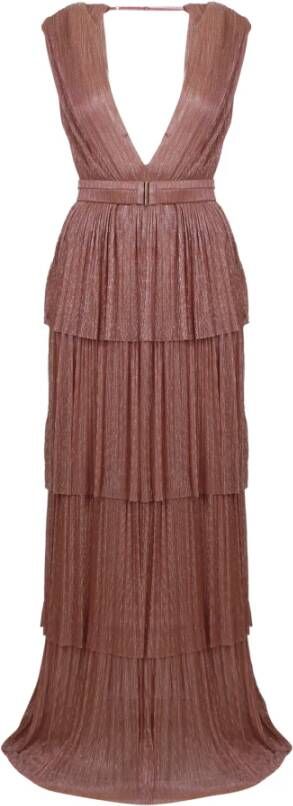 Sabina Musayev Maxi Dresses Roze Dames