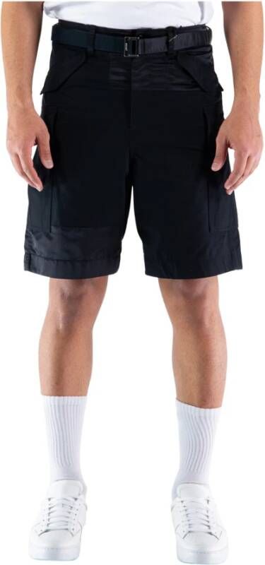 Sacai Casual Shorts Zwart Heren
