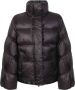 Sacai Down jacket with wide sleeve detail by . The brand has been described as influential in breaking down the dichotomy between casual and formal wear. Zwart Dames - Thumbnail 1